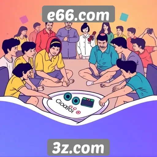 Visão sobre a comunidade de jogadores do e66.com