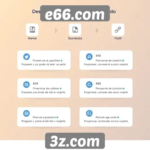 Avaliação de funcionalidades do site e66.com